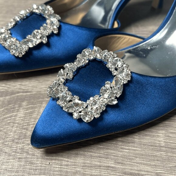 Badgley Mischka Collection Cher Crystal Embellished Pump - Picture 8 of 10